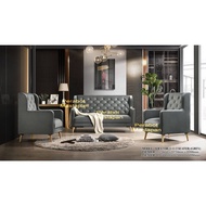 Perabot Maslapan Fabric Sofa 1+1+3 Set 1 Seater 1 Seater 3 Seater 1+1+3 Seater