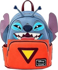 Disney Stitch Experiment 626 Faux Leather Womens Double Strap Shoulder Bag Purse