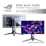Asus ROG Swift OLED PG27AQWP-W Gaming Monitor Glossy Tandem OLED, Dual-Mode (QHD 540Hz, HD 720Hz), 0