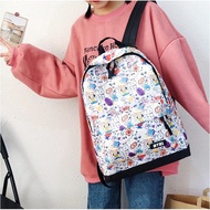 BTS BT21 Cute Backpack School Bag Student Bag Laptop Bag Unisex Merchandise Kpop Fankit Beg Sekolah