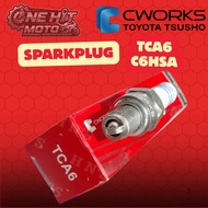 C-WORKS SPARKPLUG (TCA6/C6HSA) FOR SOUL i/GRAVIS/GEAR/KAWASAKI FURY/SKYDRIVE
