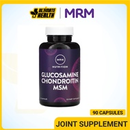 MRM Glucosamine Chondroitin MSM, Joint Supplement, Health Supplement, Gluten Free 90 Capsules