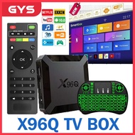 X96Q Smart Tv Box แอนดรอยด์10.0 Set-Top Box 1GB/2GB Ram 8GB/16GB Rom Android TV BOX Quad Core Suppot