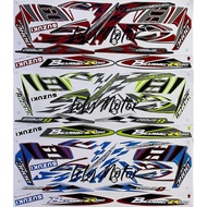 Suzuki Belang (1) Body Cover Sticker Stripe