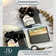 MINISO PREMIUM SOUVENIR CARD HOLDER 4 SLOT PRADA INCLUDES PACKING MICA FULL RIBBON C2 4 SLOT