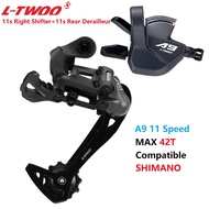 LTWOO A9 1X11S 11 Velocidade Shifter Lever+ Rear Derailleurs Groupset For MTB Mountain Bike 11V Swit