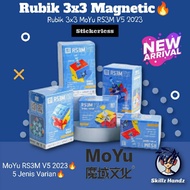 Cube 3x3 Moyu RS3M V5 2023 Magnetic Standard, Dual Adjustment, Dual Adjustment + Robot, Maglev+Robot
