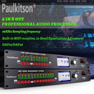 Paulkitson DAP48 4In 8Out Professional Digital Processor DSP Pro Audio Protea Stage Equipment Performance Stage Speaker Effect-***
