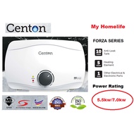 CENTON FORZA SERIES FR255E MULTIPOINT WATER HEATER 5.5/7.0KW (NON RETURNABLE)