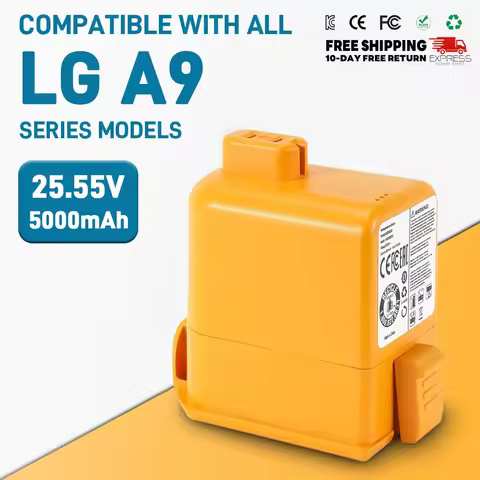 Replacement Battery for LG A9 Cord Zero A9,A9S,P9,A9K-CORE,A9MAX,A9T-Ultra,A9K-PRO,A9N,A9M,A9 Plus 2