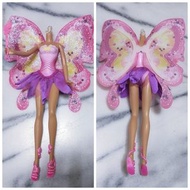 美泰兒正版芭比娃娃蝴蝶仙子芭比素體 二手