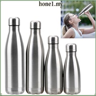 HONE 0.35/1 Liter Sports Water Bottle Kids Stainless Steel Large Capacity Leak-proof Kettle