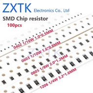 NEW IC CHIP 100PCS 0805 SMD chip resistor 1% ohm  360R-910R 1K-220K 390R 430R 2.4K 12K 18K 20K 56K 1