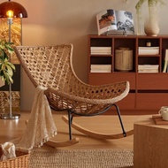 Kerusi goyang, kerusi malas, sofa santai untuk orang dewasa, kerusi sofa rotan balkoni santai, kerus