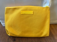 Mandarina Duck Yellow Washbag Pouch Turkish Airlines