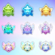 Hot-Selling Yuanmeng Star Game Peripheral Cartoon Anime Hero Rank Keychain Exquisite Backpack Phone 