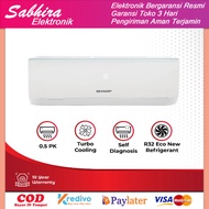 Ac sharp setengah pk 05 series ah a05ucy low watt garansi resmi