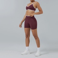 Original Seamless Yoga Set - Backless Sports Bra & Quick-Dry Leggings Running Fitness Pilates Gym Wo