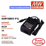 MEAN WELL GSM18B12-P1J GSM18B24-P1J GSM18B05-P1J 48V 9V Medical power adapter MeanWell Switching Pow