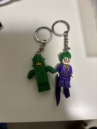 LEGO 仙人掌小人 + 小丑鑰匙圈