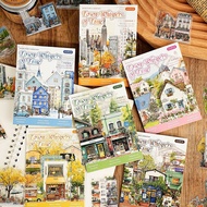 Italian Bird 00761 Small Town Time Sticker pet