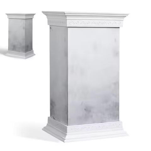 Eary Only Roman Column Base for Zimomo no Display Acrylic Box For Pop Mart Labubu Dolls Transparent 