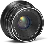 7artisans 25mm F1.8 APS-C Frame Manual Focus Prime Fixed Lens for Canon EOS-M Mount M1 M2 M3 M5 M6 M