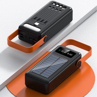 150000mAh พาวเวอร์แบงค์ PD22.5W พาวเวอร์แบงค์พลังงานแสงอาทิตย์ ชาร์จเร็วสุด 4 เอาท์พุต 4 อินพุตไฟ LE