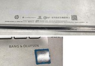 二手故障HP惠普ENVY TPN-I127 CPU:I5 (上電電源燈亮一下就熄無法開機當銷帳零件品)