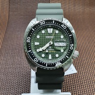 [Original] Seiko SRPE05J1 Prospex Automatic King Turtle Green Silicone Diver's Watch