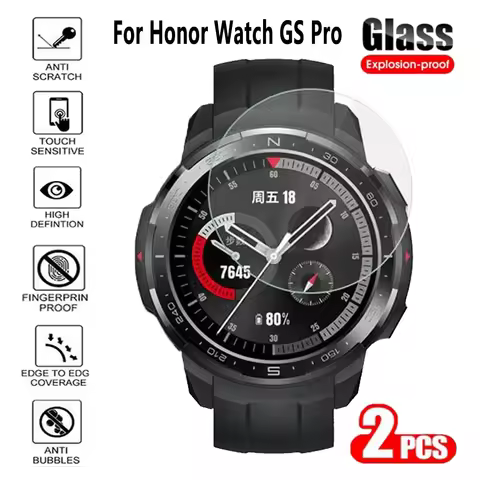 Tempered Glass Screen Protector For Honor Watch GS Pro Smart Watch Screen Protector For Honor GS Pro