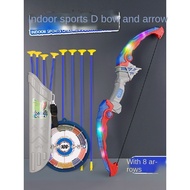 Children's Bow and Arrow Toy Set Entry Shooting Archery Crossbow Target Full Set Professional Sucker