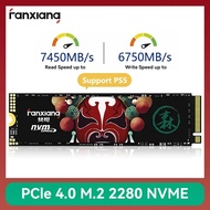 Top Fanxiang 7400MB/S SSD NVMe M.2 2280 2TB 1TB Internal Solid State Hard Disk PCIe4.0X4 2280 SSD Dr