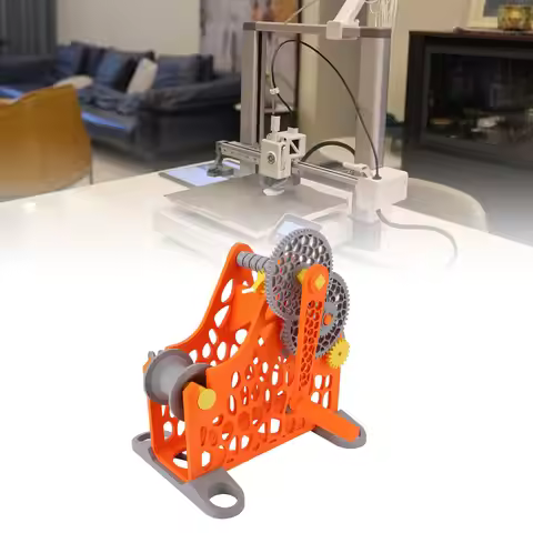 3D Printer Filament Respooler Hand Cranked 1kg Filament Rewinder Detachable Modular Design 3D Printe