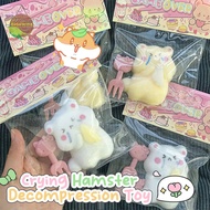 GOGO Cartoon Hamster Mochi Pinching Toy Squishy Toy Cute Mouse Pinching Slow Rebound Deion Toy Stres