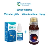 Combo of otitis media and pharyngitis of tonsillitis from iCare Vietnam Pharmaceutical