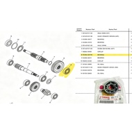 93306-304YW [ NO 8 ] XMAX250 / XMAX300 / XMAX YAMAHA 100% ORIGINAL PART AXLE DRIVE SHAFT GEAR BOX BE