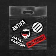 Antifa Anti Fascist Action Stickers Waterproof Vinyl Stickers