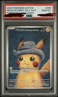 梵高比卡超 Pikachu Van Gogh 聯名卡 PSA 10
