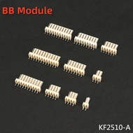 50pcs/lot KF2510 KF2510-2/3/4/5/6/7/8/9/10/11/12A 2.54 mm Male Connector Pin Header 2.54mm