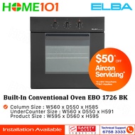 Elba Built-In Conventional Oven 53L EBO 1726