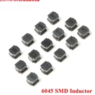 20Pcs SMD Power 470uh Inductor 2.2UH-470UH Chip Inductors High Quality 6045 Wire Wound Chip winding 
