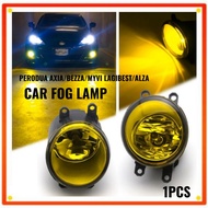 PERODUA ALZA MYVI LAGIBEST BEZZA AXIA FRONT BUMPER FOG LAMP LIGHT LAMPU DEPAN SPOTLIGHT SPOT LAMP