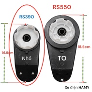 Động cơ hộp số xe điện trẻ em loại gắn bánh xe 6V 12v to nhỏ Rs390 Rs550 hàng theo xe