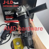 Paket Mesin Bor + Gerinda Tangan Listrik 4" Set Jld J9954C 10-3 Bor 10Mm Lengkap Mata Bor Obeng Batu