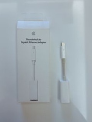 Apple MAC 網路線轉接頭Thunderbolt to Gigabit Ethernet Adapter