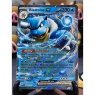 BLASTOISE EX 009/165 151 Pokemon TCG