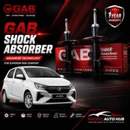 GAB Gas Absorber Perodua Axia D74A 2023+ Absorber Kereta Depan Belakang Baru Original