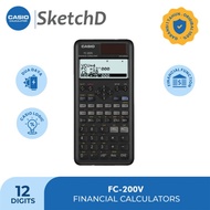 Casio FC-200V Financial Calculator Financial Calculator suitable for FC 200 V accountants