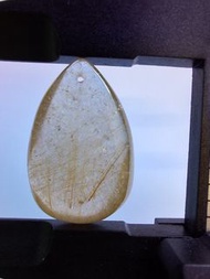 金鈦晶吊墜(水滴型)